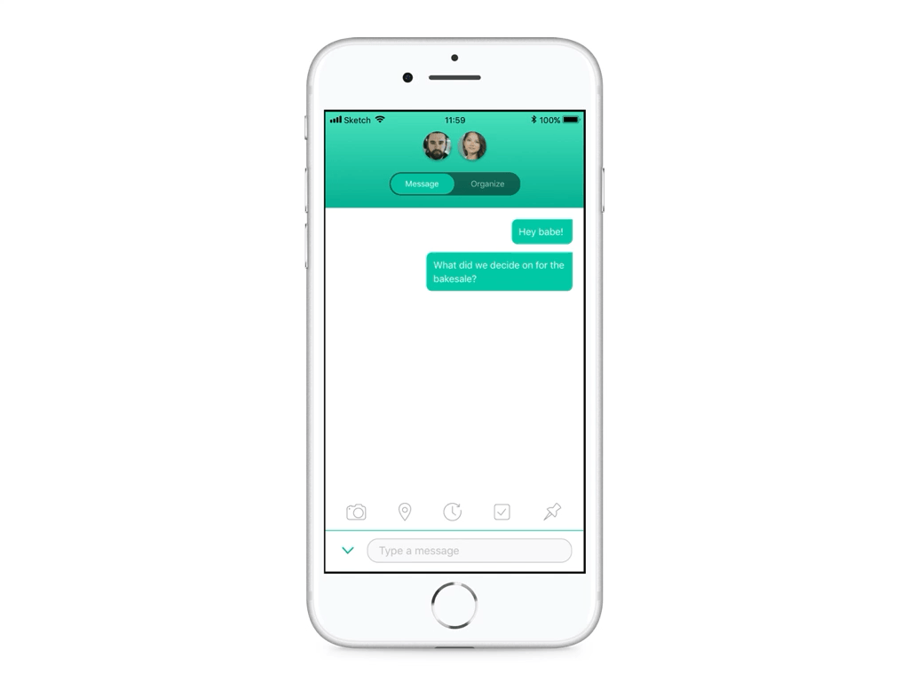 Chat and create tasks